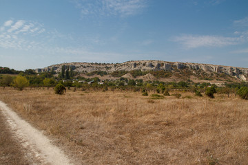 The yellow box with the mountain