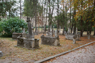 Cemetery. Khan palace. Bakhchisarai