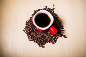 roasted coffee beans