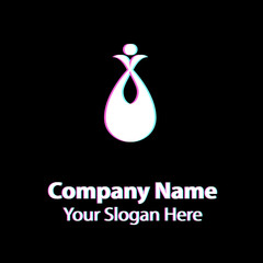 Abstract graphic icon, logo design template, symbol for company