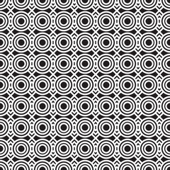 Stylish Black And White Geometric Graphic Pattern Vector Illustration