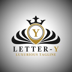 Letter Y Logo - Classic Luxurious Style Logo Template