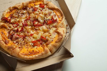 a box of pizza