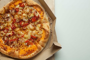 a box of pizza