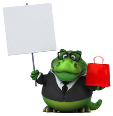 Fun Trex - 3D Illustration