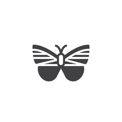 Butterfly icon vector