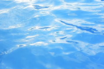 Blue Water Surface , Water Background