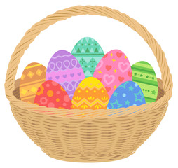 イースター（カゴ入り卵）01