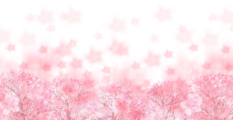 桜　春　花　背景