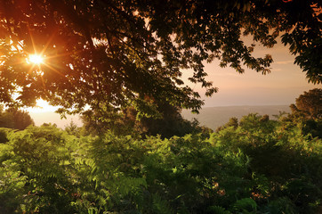 montagne et littoral de Costa verde en haute Corse