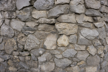 Background of stone wall texture .