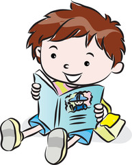 boy reading