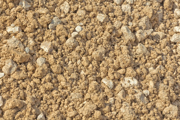 Crushed stone for construction.  Crushed stone – Texture. Background.