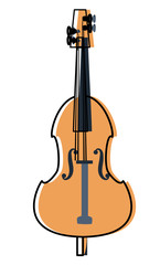 Naklejka premium Musical intruments design