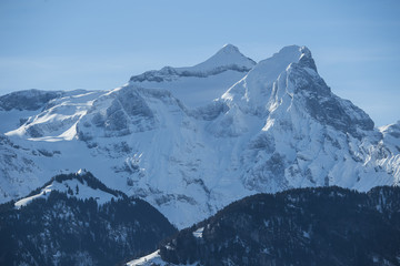 Berggipfel des 