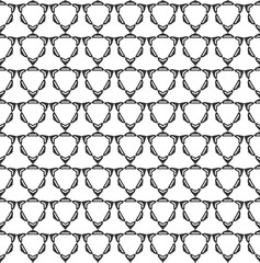 Abstract geometric Seamless pattern . Repeating geometric Black and white texture. geometric decoration