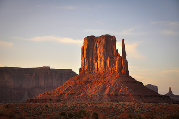 West Mitten Butte in Monument Valley