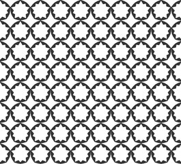 Abstract geometric heaxgon Seamless pattern . Repeating geometric Black and white texture. geometric decoration