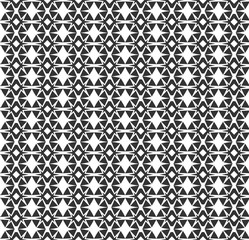 Abstract geometric Seamless pattern . Repeating geometric Black and white texture. geometric decoration
