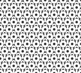 Fototapeta na wymiar Abstract geometric Seamless pattern . Repeating geometric Black and white texture. geometric decoration