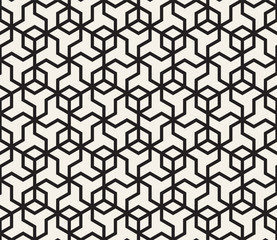 Vector seamless pattern. Modern stylish abstract texture. Repeating geometric tiles from striped elements i