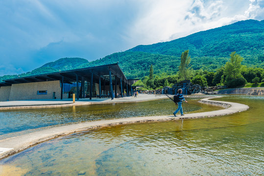 Parc de la Prehistoire in Midi-Pyrenees, France.