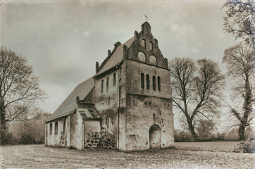 CHURCH - An old medieval building from the 13th century