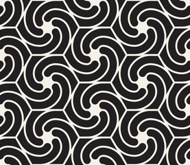 Vector seamless pattern. Modern stylish abstract texture. Repeating geometric tiles