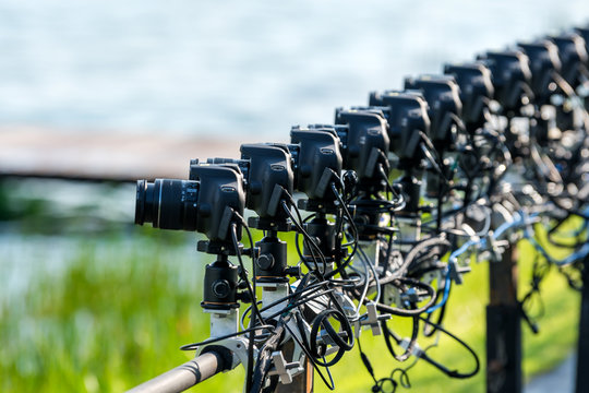 Shooting With Multiple Cameras For Wakeboarding Sport Action