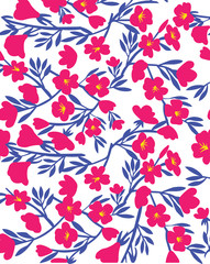 Цветок розовый