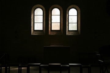 The Church of the Multiplication of the Loaves and Fish a Roman Catholic church.