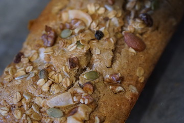 Banana Bread Cake Baking Home