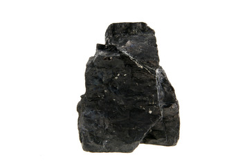 coal isolated on white background
