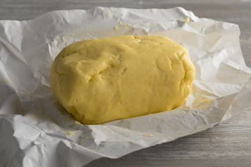 Traditional yellow Dutch butter