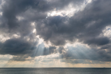 Cloudscape over the Sea
