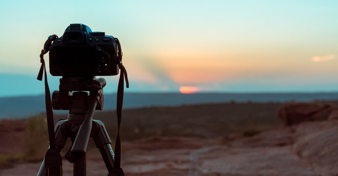 Foto al atardecer