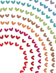 Happy Valentine's day graphic background. Postcard, Greetings.