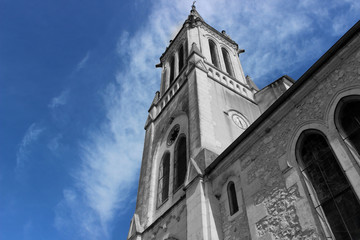 Fototapeta na wymiar Church - Blue Sky