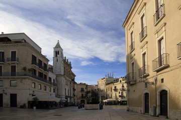 Fototapeta na wymiar Bari Old Town View