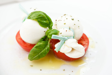 Fresh salad with tomatoes