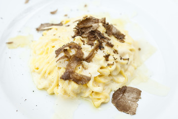 Taglolini pasta with truffles
