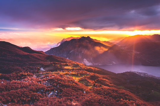 Tramonto ai Piani Resinelli