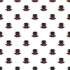 Hat with a stick pattern seamless in flat style for any design