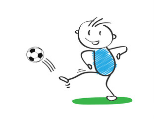 Strichmännchen / Sport / Vektor 