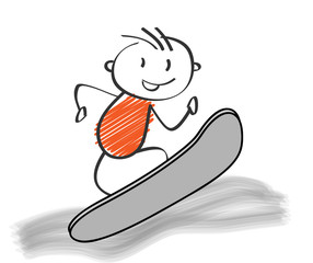 Strichmännchen / Sport / Vektor 