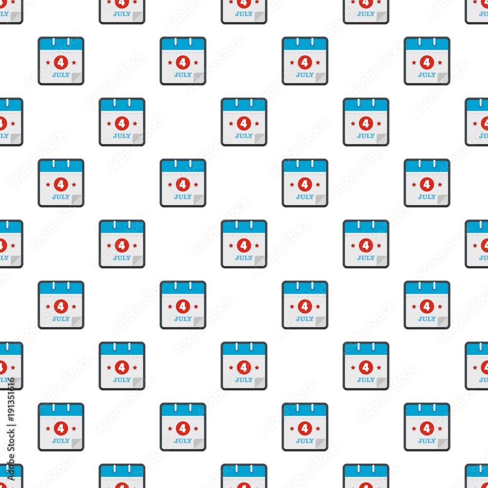Poster calendar eleventh november pattern seamless in flat style for any design
