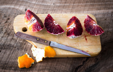 Blood oranges