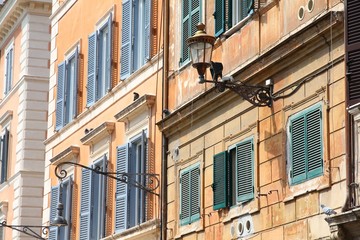 Fototapeta na wymiar Rome street view