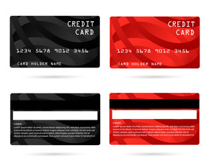 modern credit card, business VIP card, design for privilege member, member card