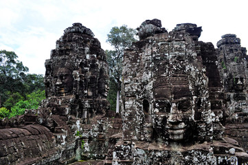 Fototapeta premium Bayon Temple in Cambodia